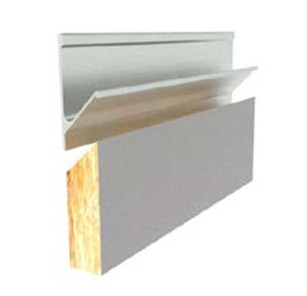 Perfil de aluminio 2017 (empotrado) - 3,10 m