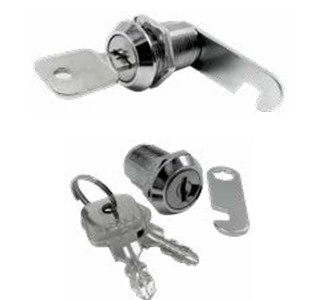 Cerradura de lengüeta de zamac de 16 mm - Cromo
